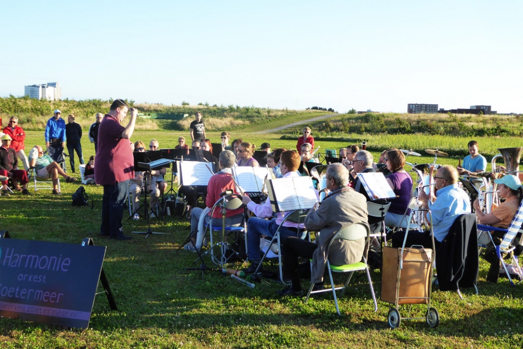 concert buitenlucht harmonie orkest zoetermeer